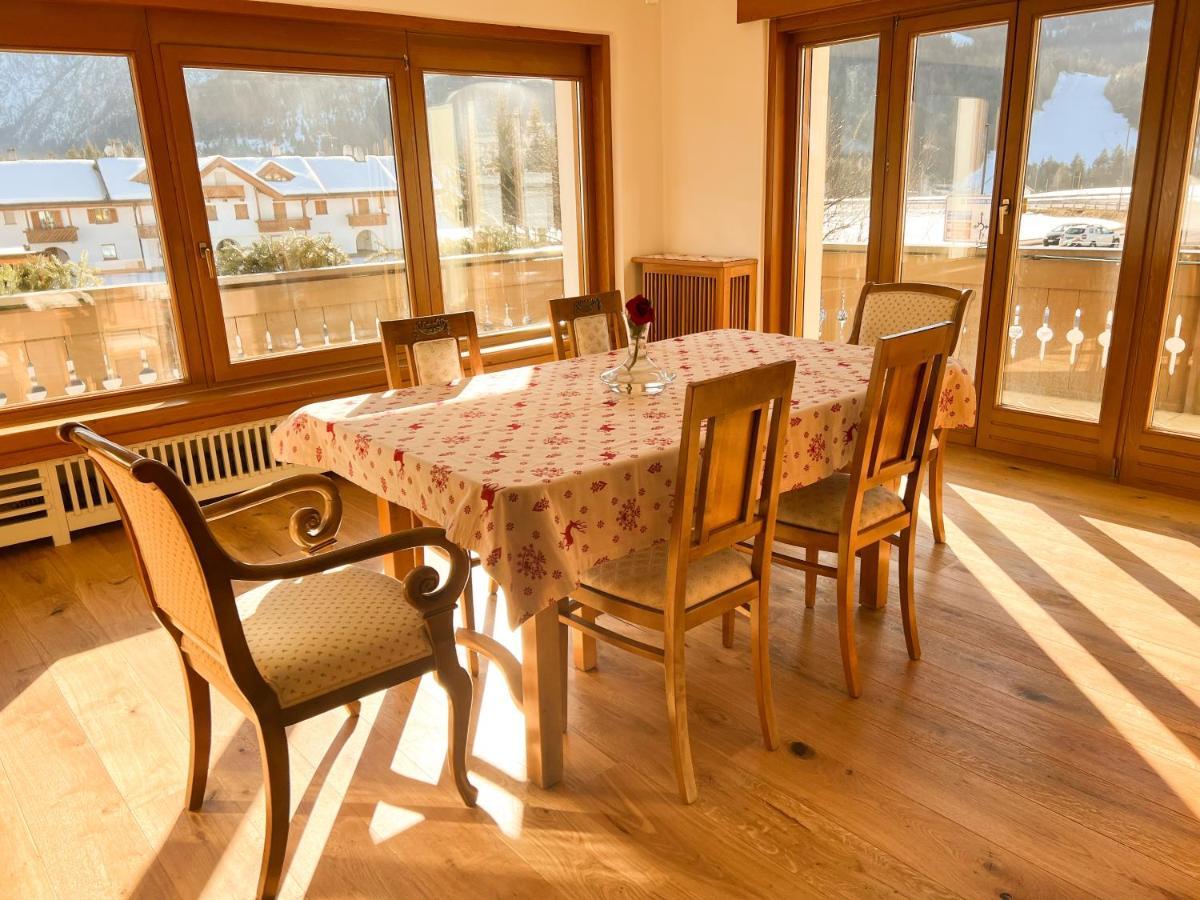 Guesthouse Rosengarten Dobbiaco Bagian luar foto