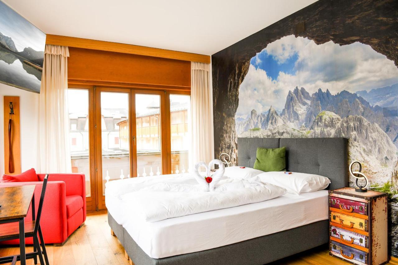 Guesthouse Rosengarten Dobbiaco Bagian luar foto