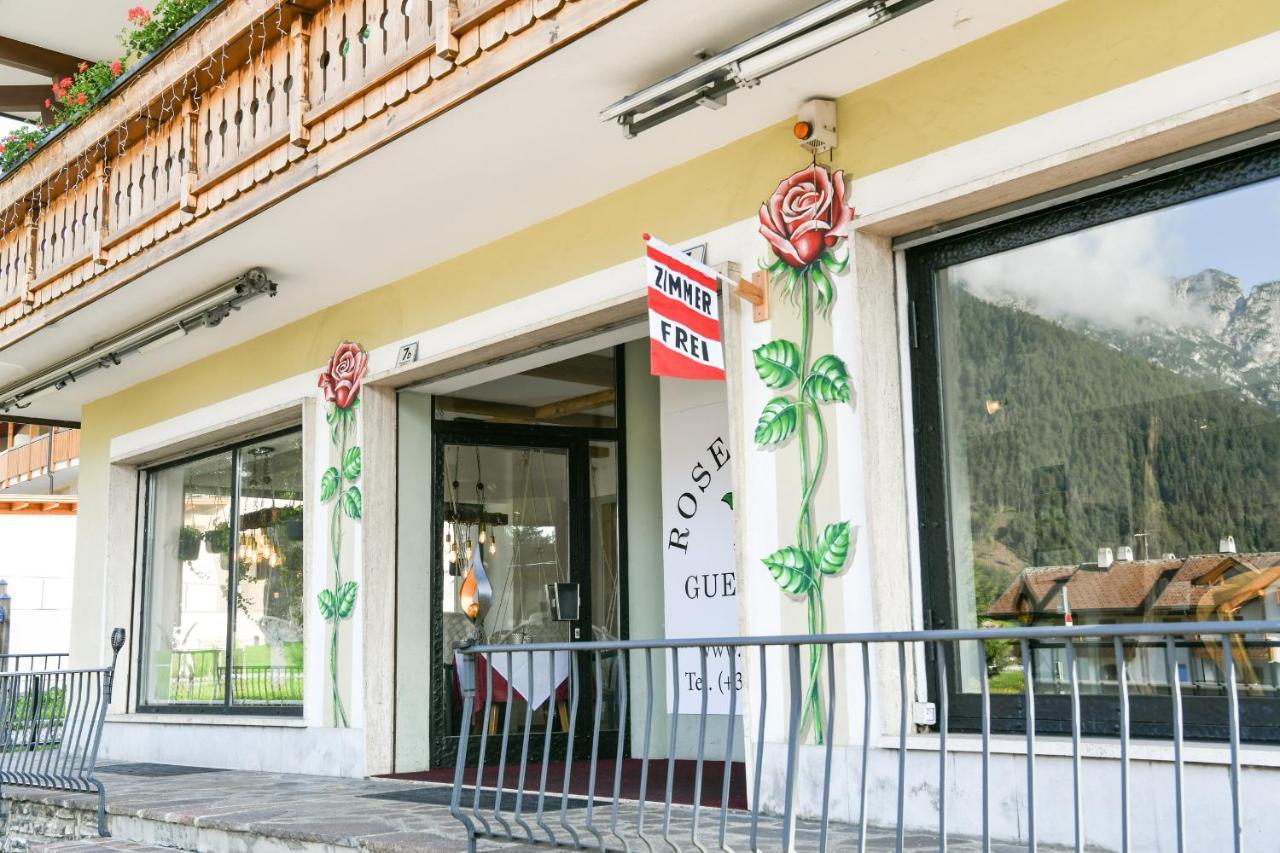Guesthouse Rosengarten Dobbiaco Bagian luar foto